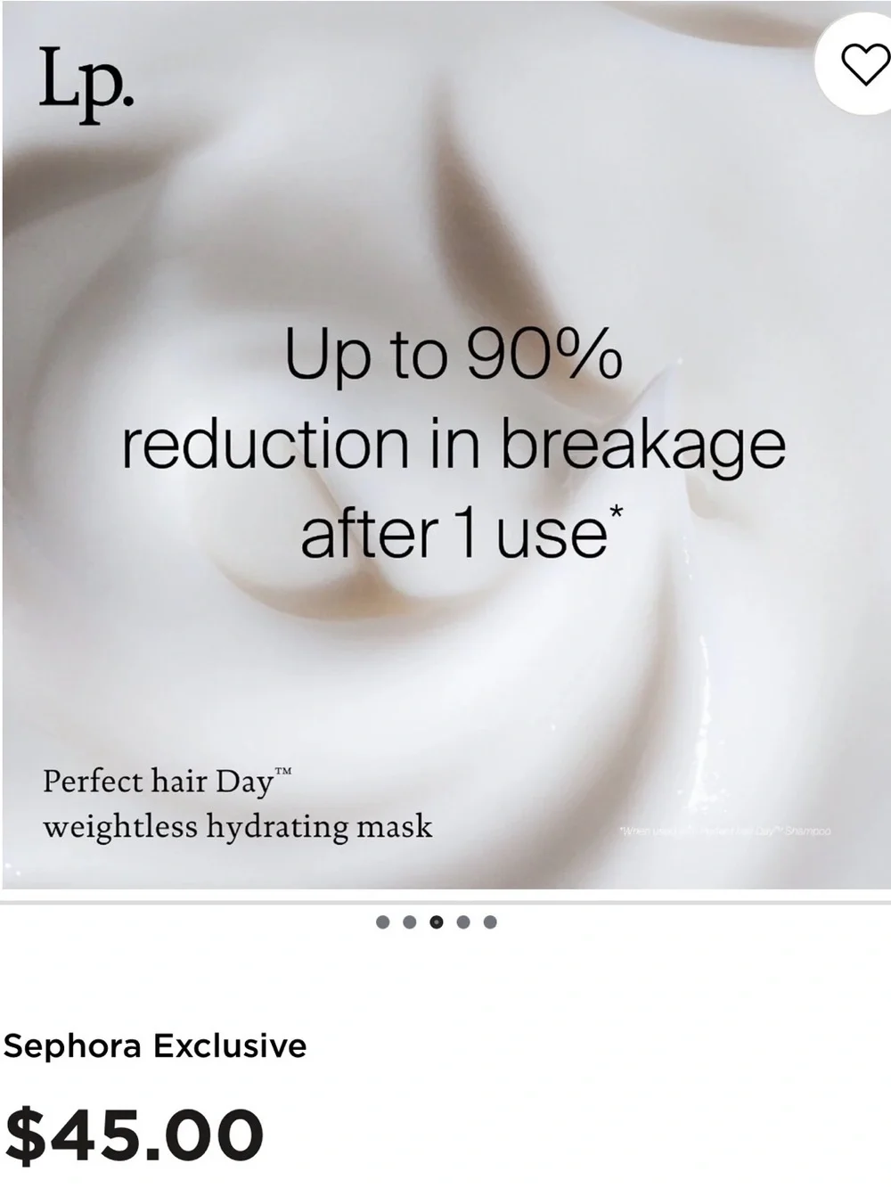 Living Proof Weightless Hydrating Mask - Gray and White